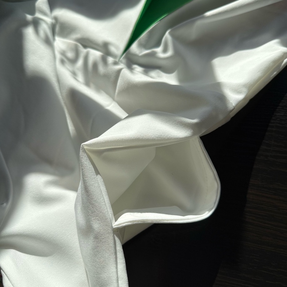 Stella Parker Sport Golf Dress XS White Green Tennis UPF 50 NWT - Picture 10 of 10